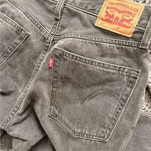 Levi's Gray charcoal womens Jeans
